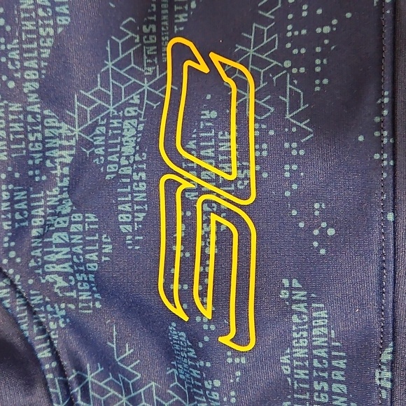 Under Armour Sweater Boys Large Blue Zip Up Jacket Sweatshirt fleece - Picture 3 of 6